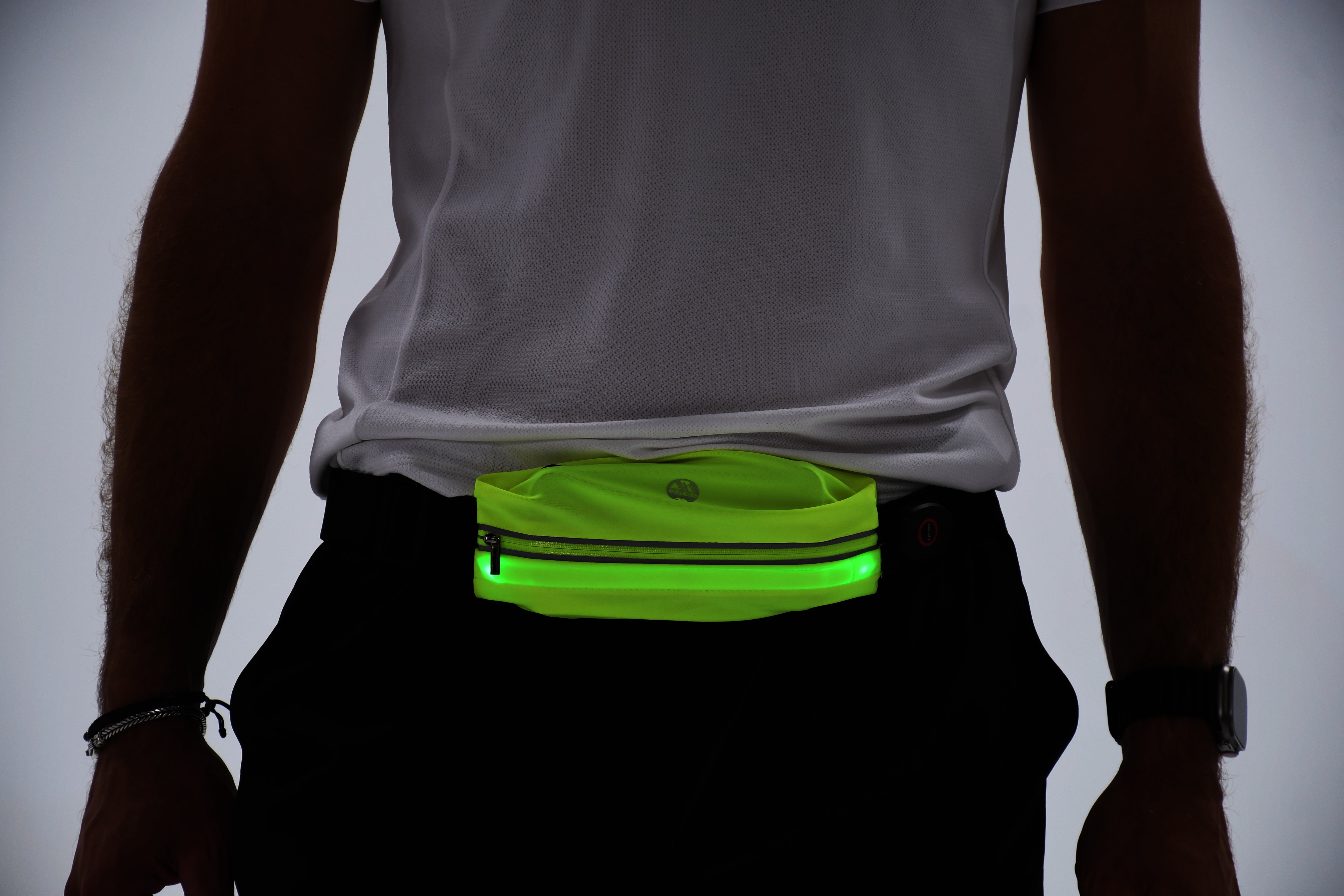 Six Peaks LED Running Belt (Neon Yellow)