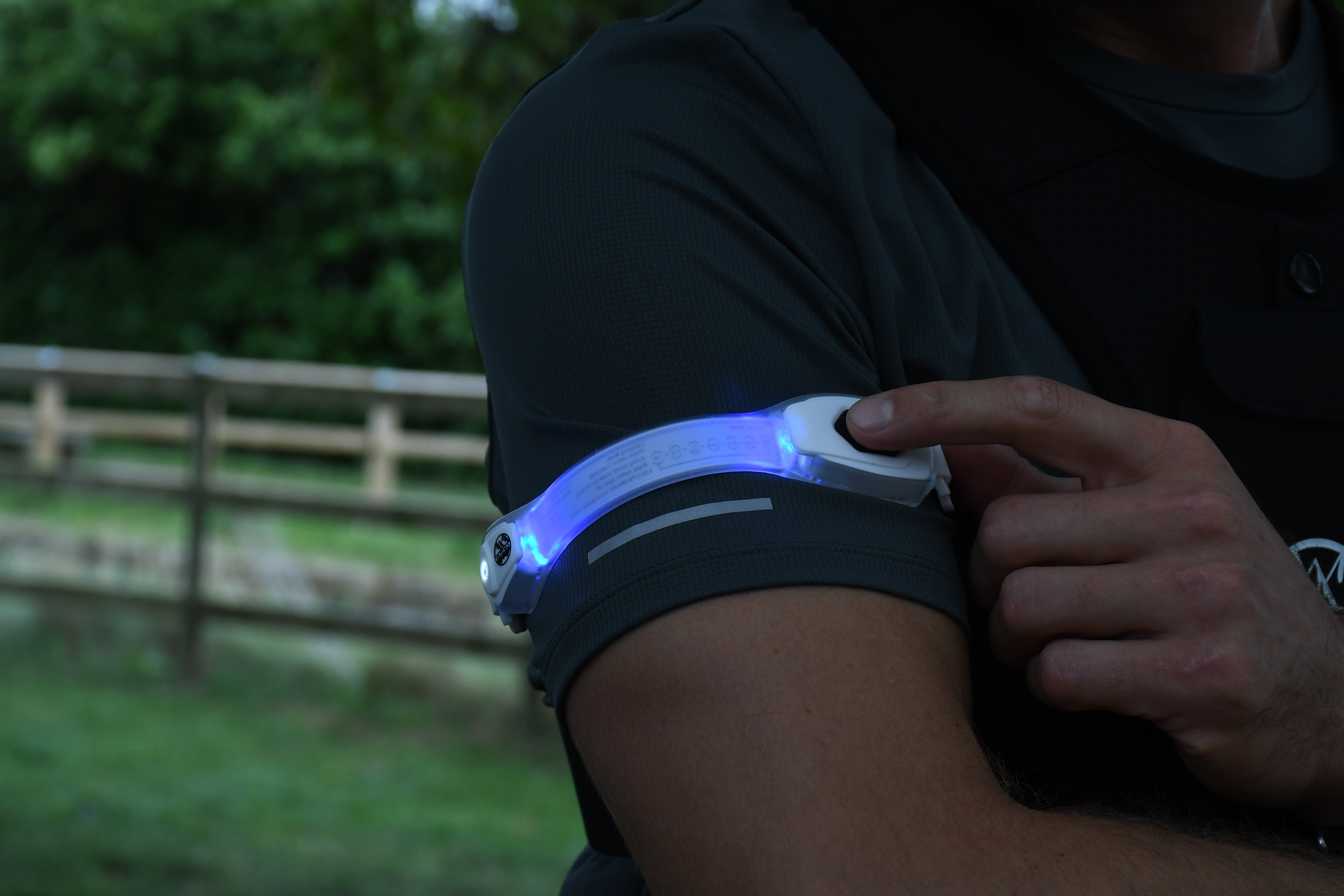 Six Peaks LED Running Safety Light Armband (7 Colour Settings)