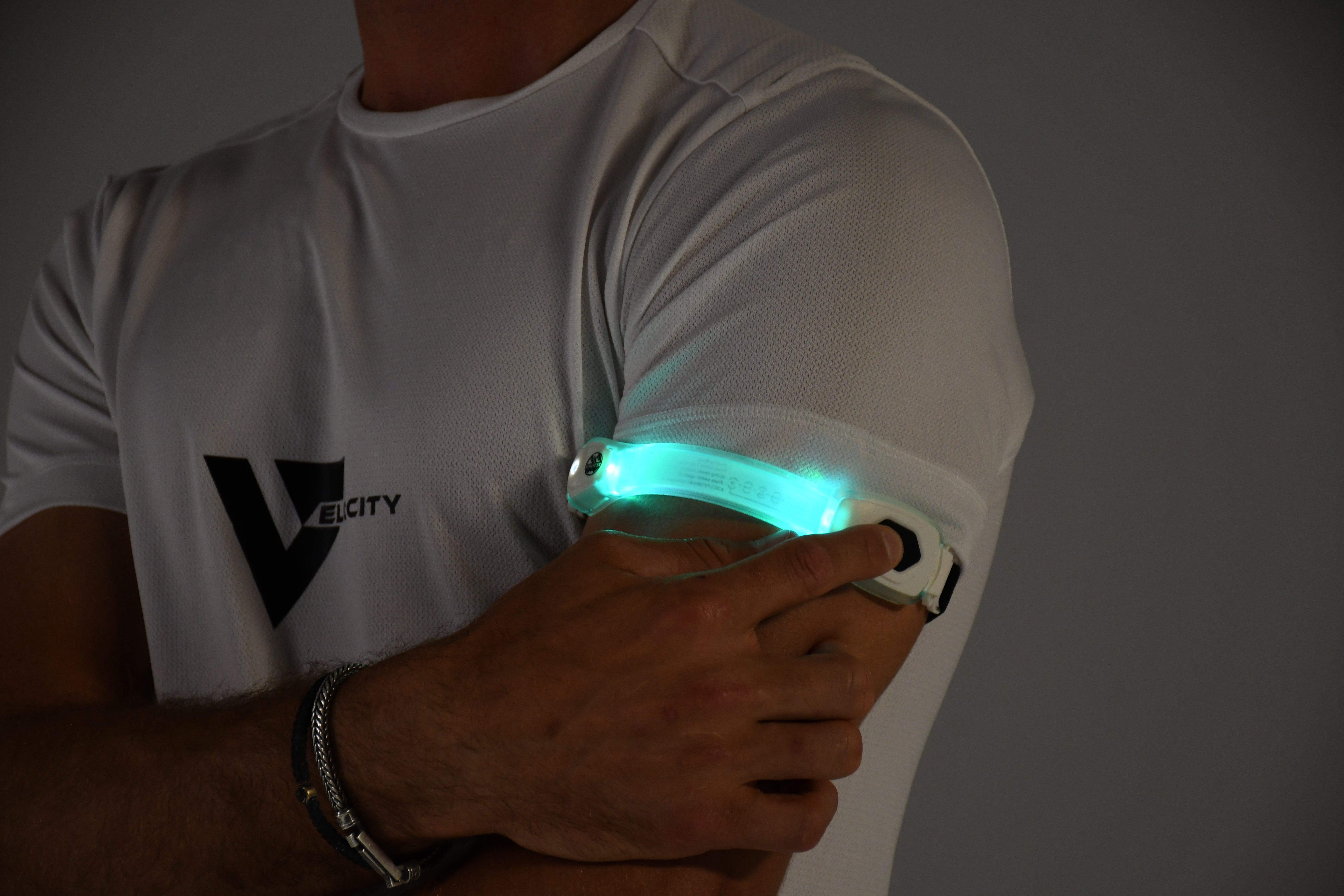 Six Peaks LED Running Safety Light Armband (7 Colour Settings)