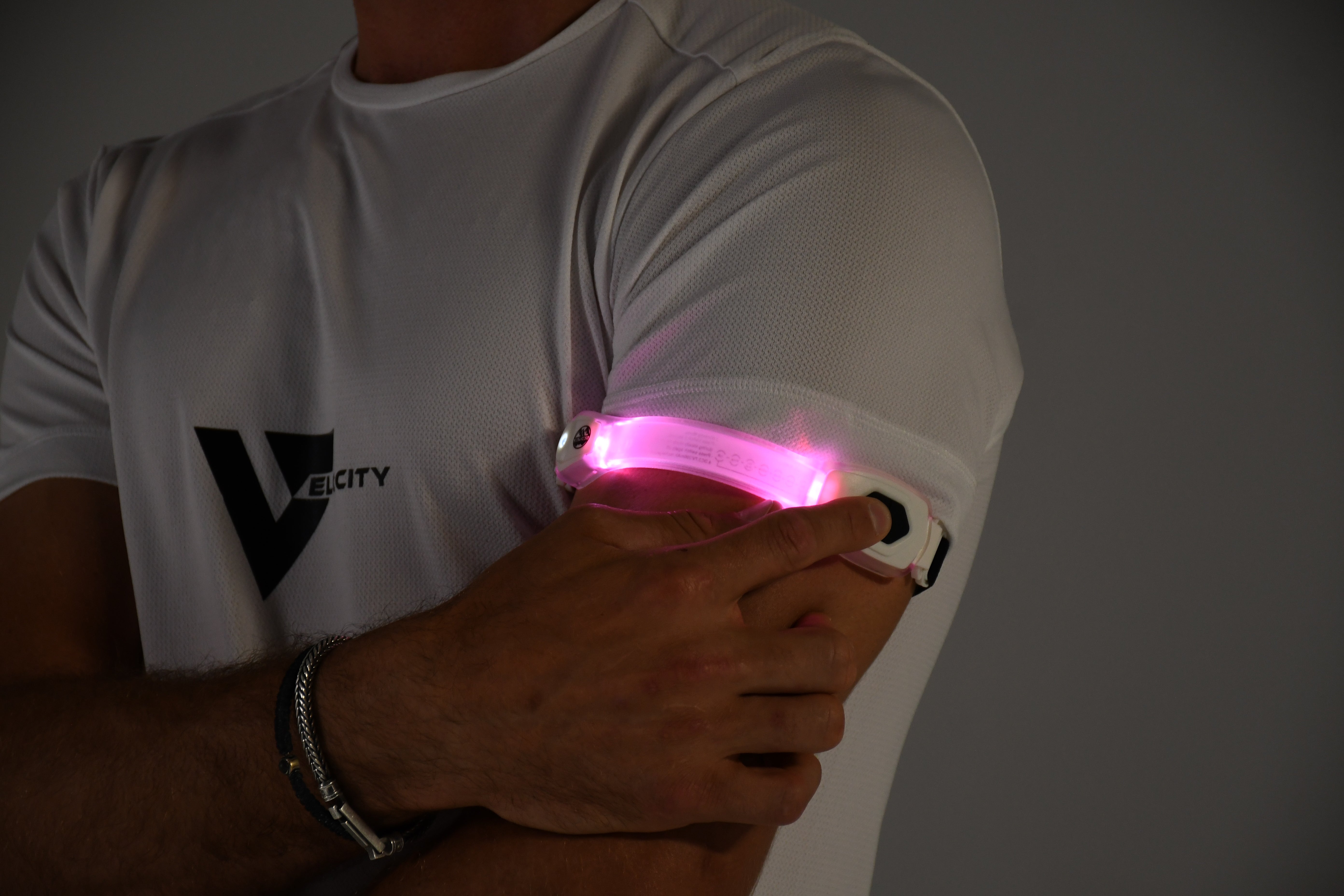 Six Peaks LED Running Safety Light Armband (7 Colour Settings)