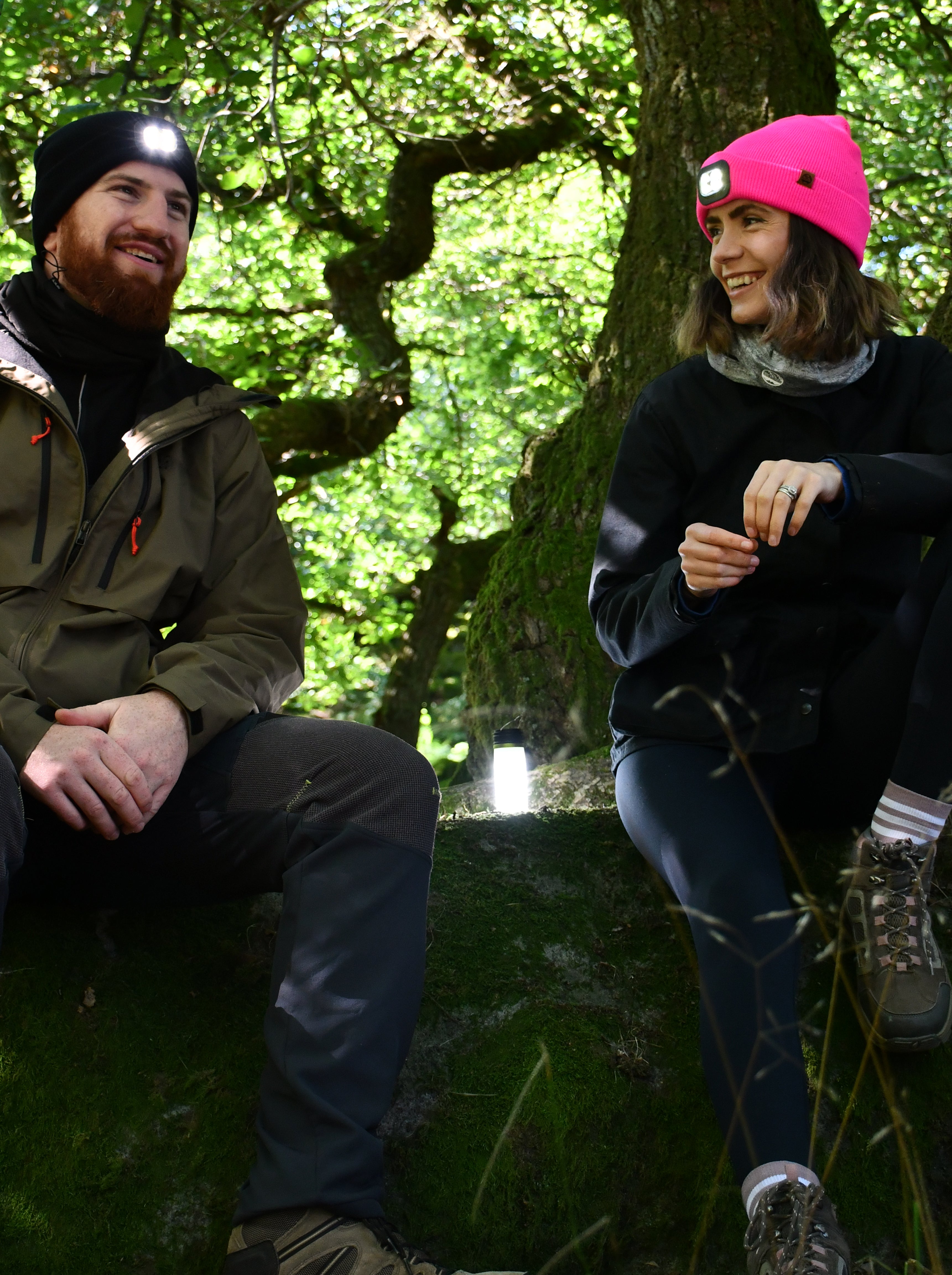 Six Peaks Unisex LED Lighted Beanie Hat (Pink)