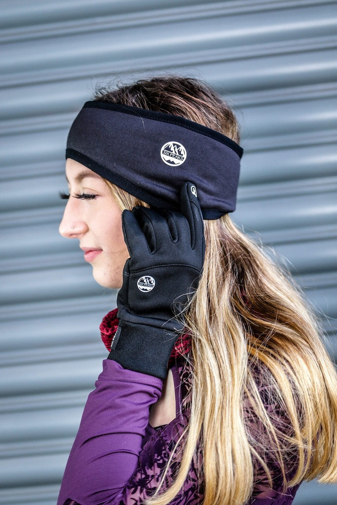 Six Peaks Unisex Winter Ear Warmer (Black)