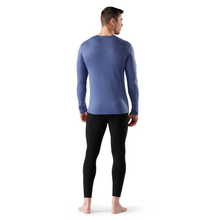 Load image into Gallery viewer, Smartwool Men's Classic All-Season Merino 150 Long Sleeve Base Layer Top (Nightfall Blue)