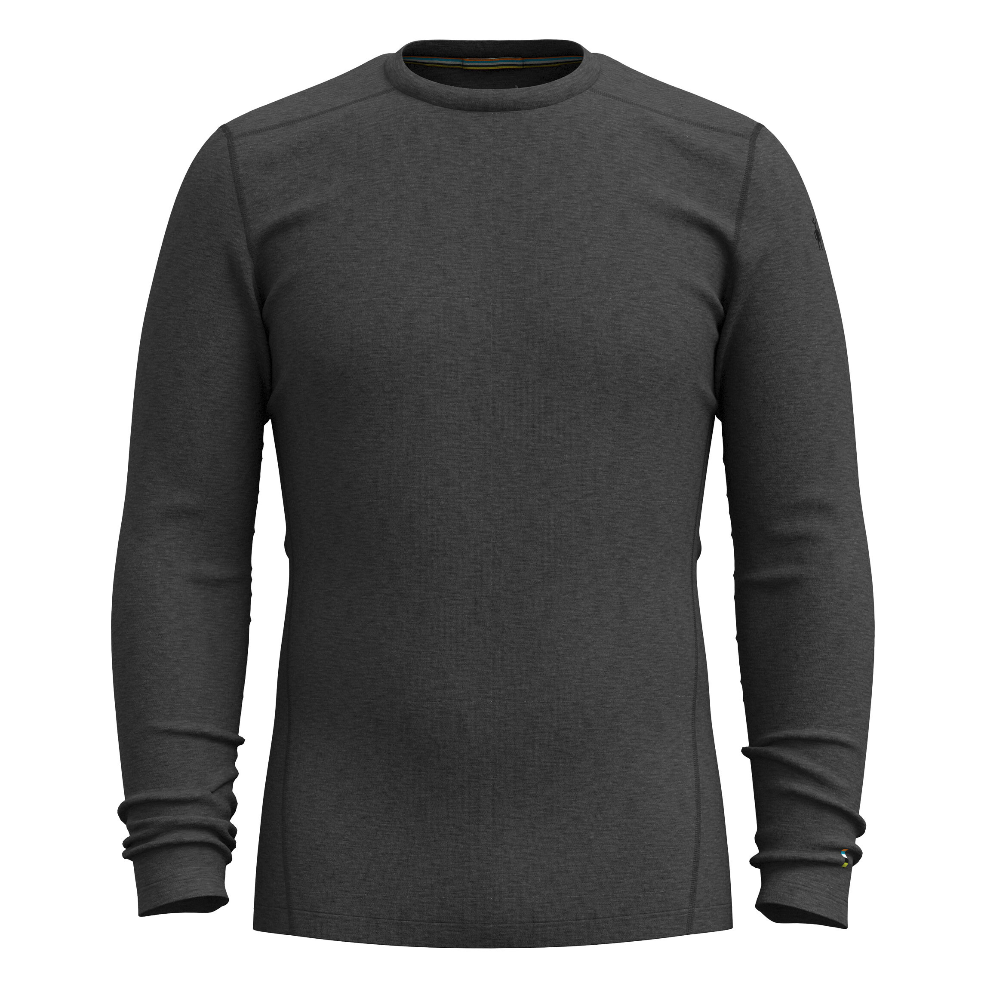 Smartwool Men's Classic Thermal Merino 250 Crew Neck Base Layer Top (Charcoal Heather)