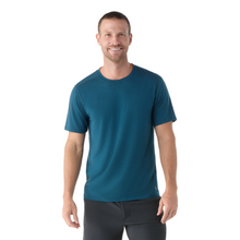 Load image into Gallery viewer, Smartwool Men's Merino Short Sleeve Technical Tee (Boxed)(Twilight Blue)