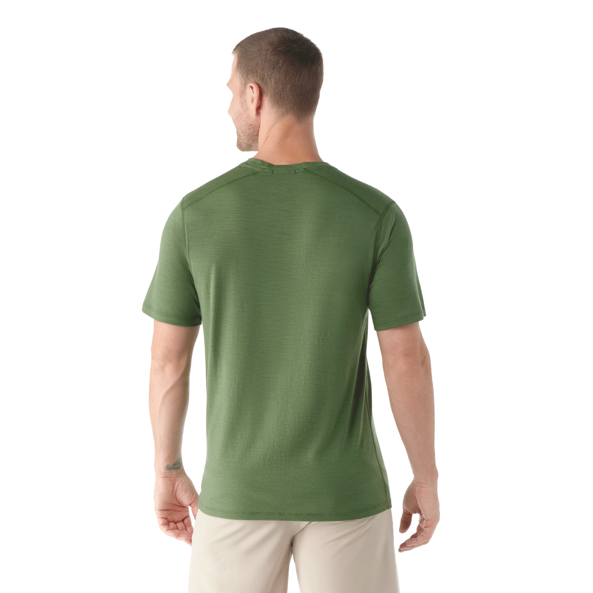 Smartwool Men's Merino Short Sleeve Technical Tee (Fern Green)