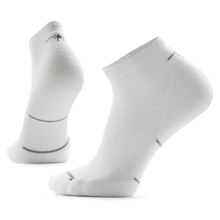 Load image into Gallery viewer, Smartwool Men's Run Targeted Cushion Merino Blend Ankle Socks (White)