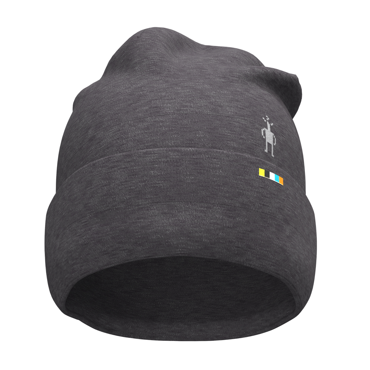 Smartwool Unisex Merino 250 Cuffed Beanie Reversible Charcoal 003 SW0SW956