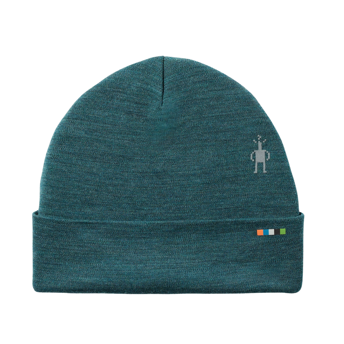 Smartwool Unisex Merino 250 Cuffed Beanie Reversible Dark Teal Heather R25 SW0SW956