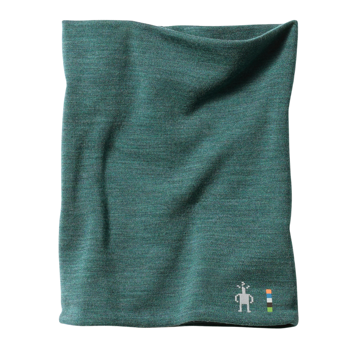 Smartwool Unisex Thermal Merino Reversible Neck Gaiter Dark Teal Heather R25 SW017071