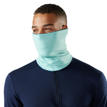 Load image into Gallery viewer, Smartwool Unisex Thermal Merino Reversible Neck Gaiter (Pacific Blue Retro Line)