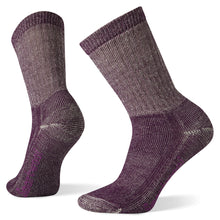 Load image into Gallery viewer, Smartwool Women&#39;s Hike Classic Edition Full Cushion Merino Blend Crew Socks (Bordeaux)

