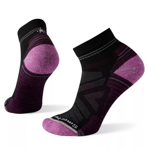 Smartwool Women's Performance Hike Light Cushion Merino Blend Ankle Socks (Black)