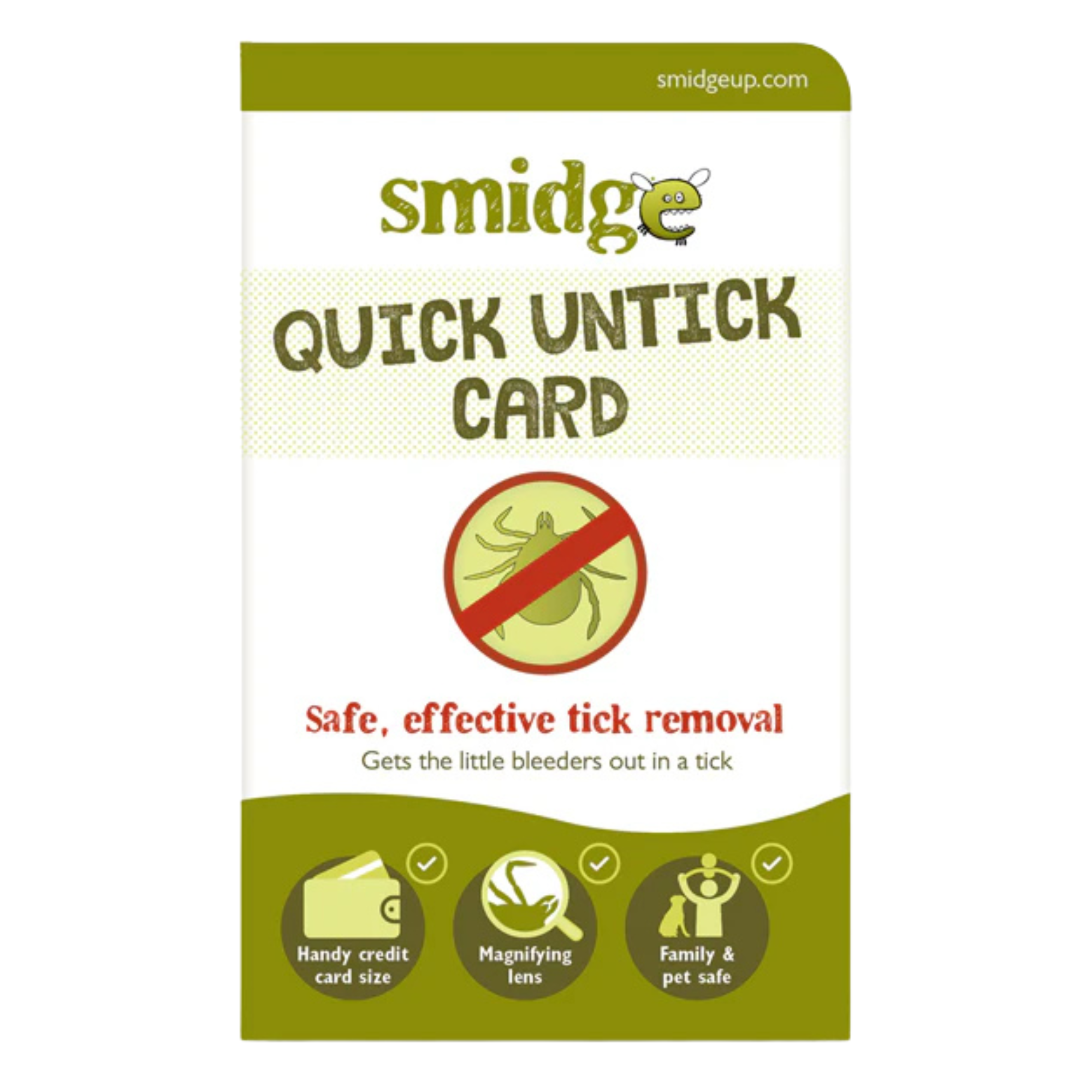 Smidge Untick Card