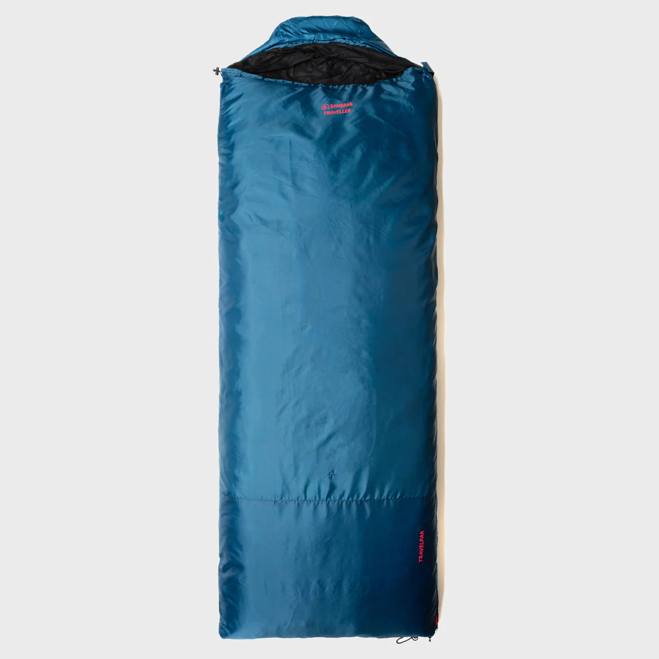 Snugpak Travelpak Traveller Square Left Zip 2°C/7°C Sleeping Bag (Petrol Blue)