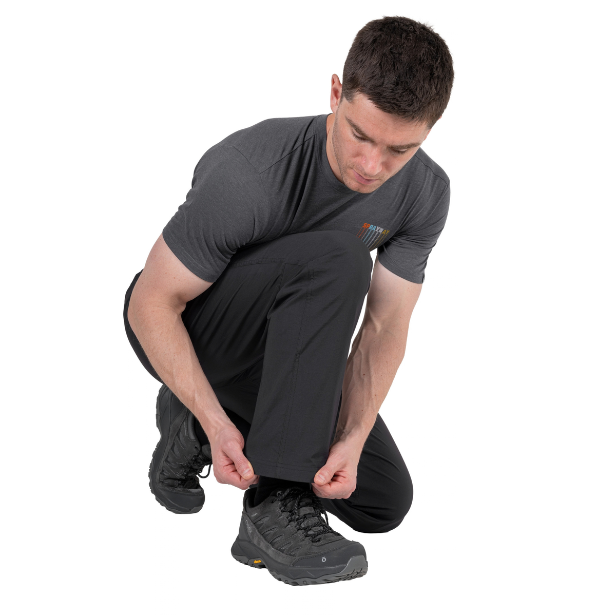Sprayway Men's All Day Rainpant Waterproof Trousers SP-01006 Black SP-008898