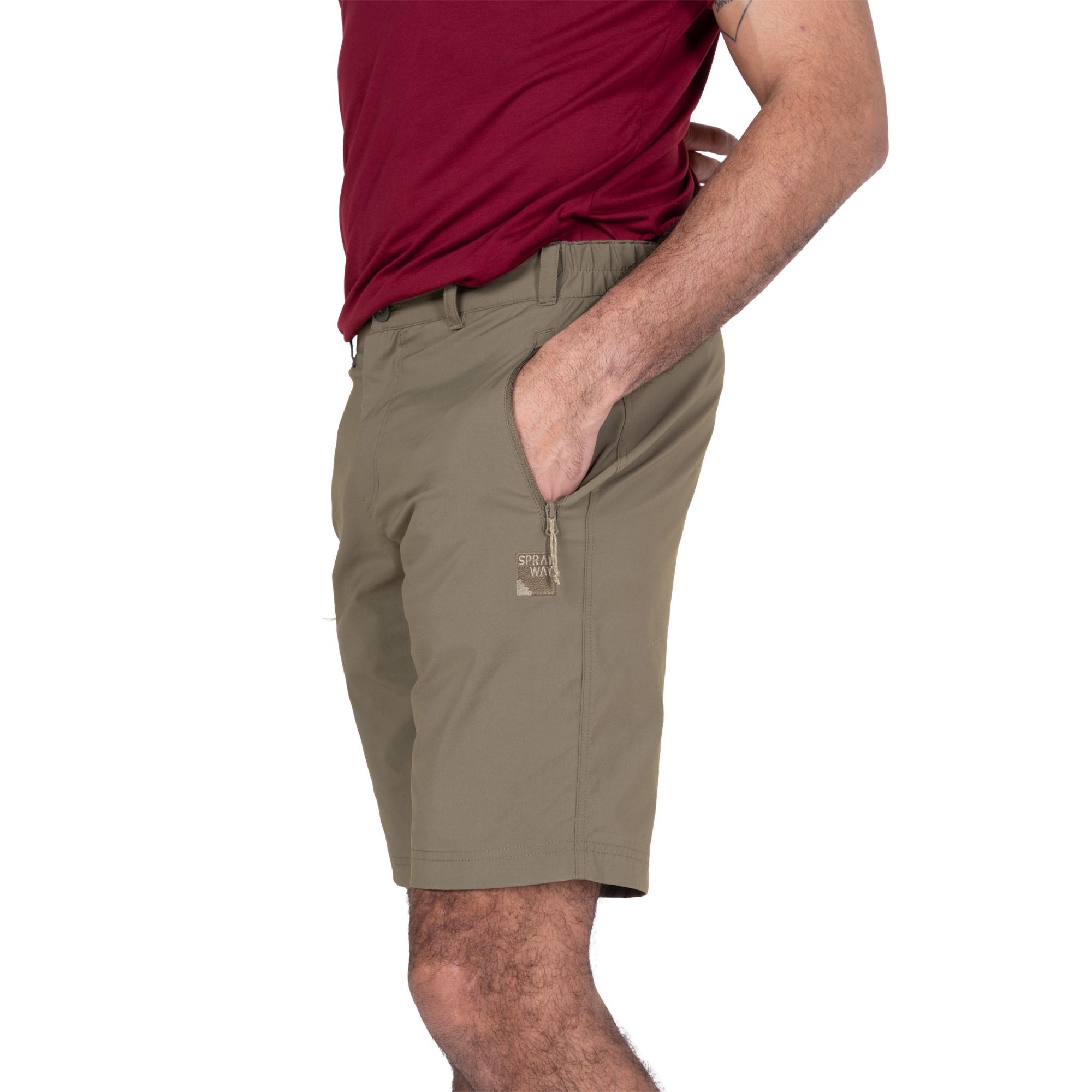 Sprayway Men's Compass Shorts (Brownstone)