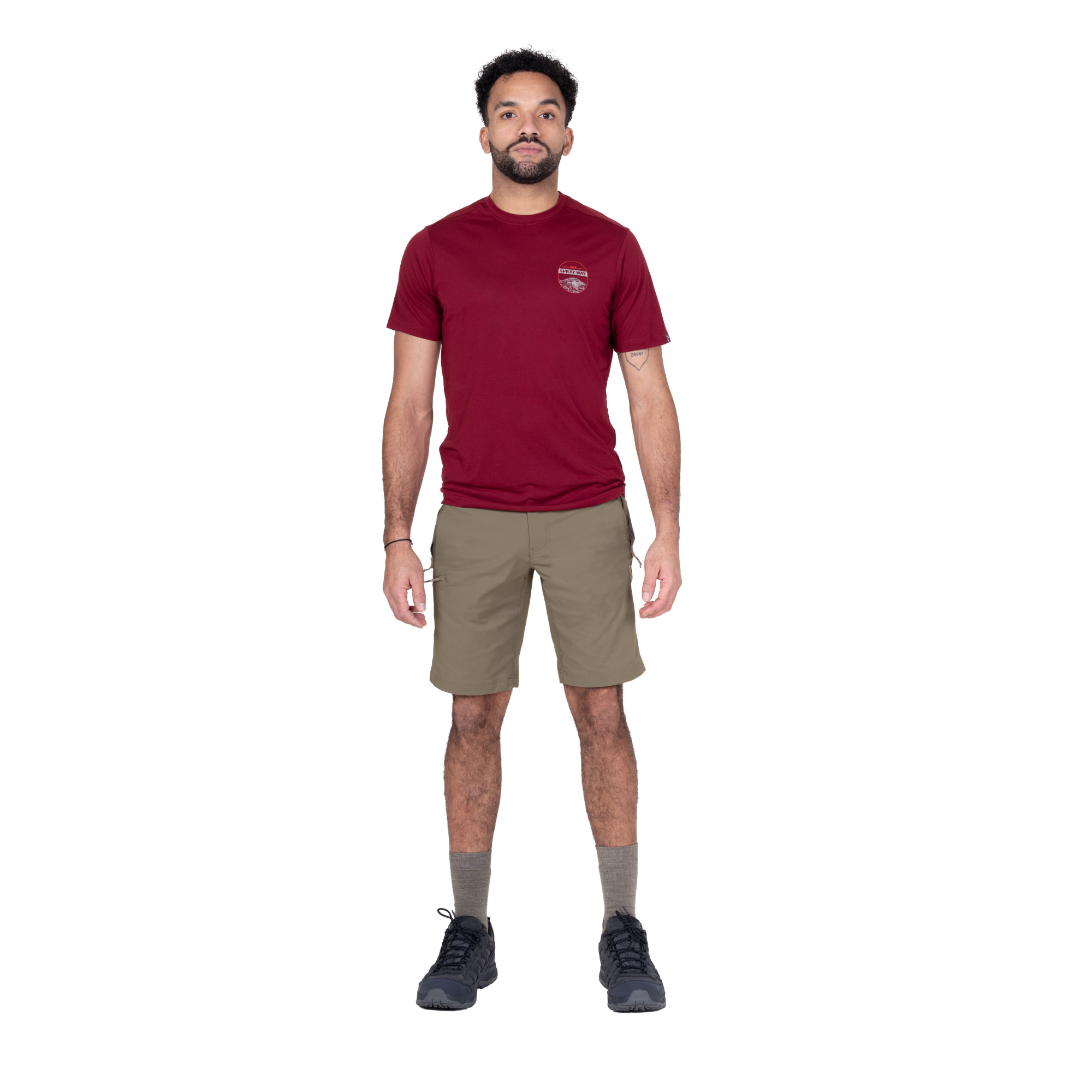 Sprayway Men's Compass Shorts (Brownstone)