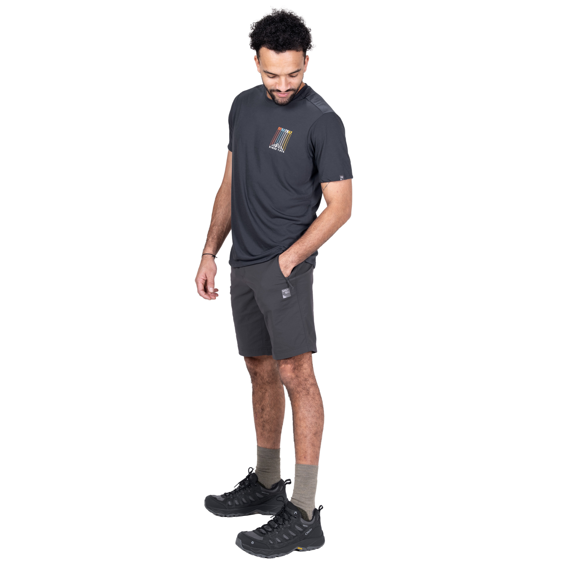 Sprayway Men's Compass Shorts (Asphalt)