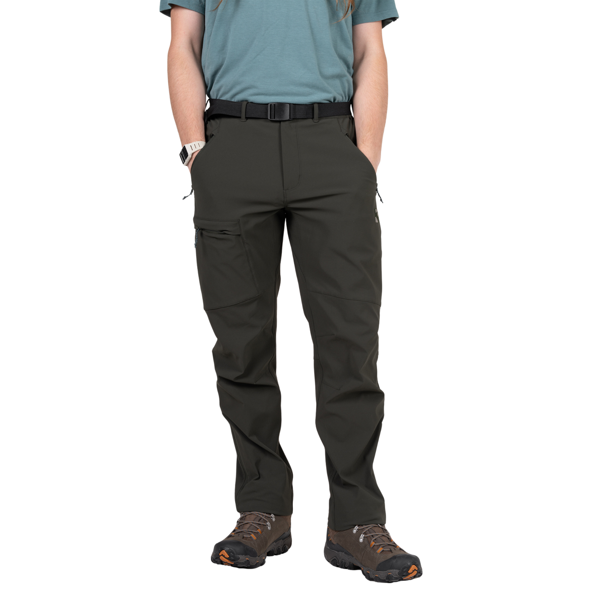 Sprayway Men's Compass Warm Softshell Trousers (Black)