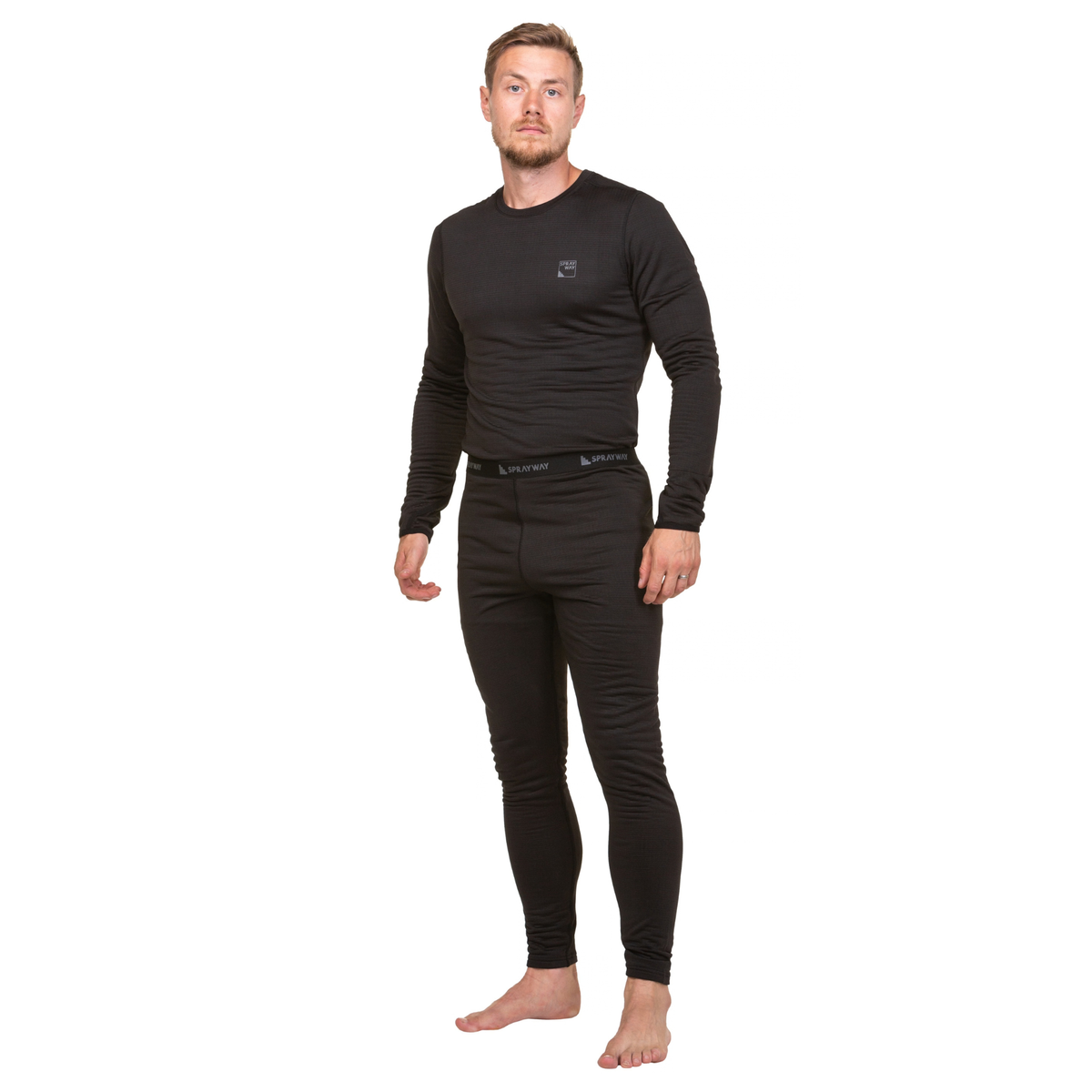 Sprayway Men's Dornie Base Layer Bottoms (Black)