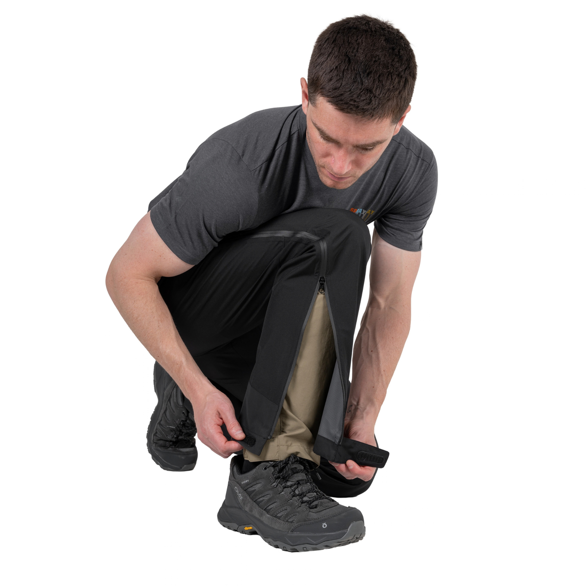 Sprayway Men's Hydrolite 2.0 2.5L Waterproof Trousers SP-01006 Black SP-008135