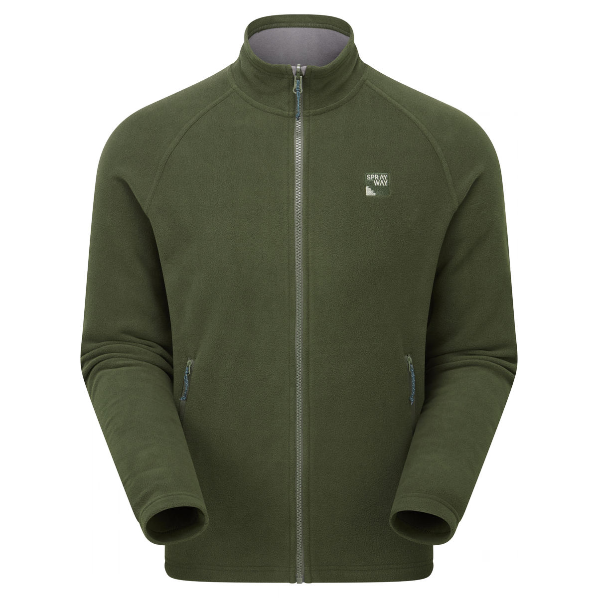 Sprayway Men's Santiago InterActive Full Zip Fleece Jacket SP-01058 Forest SP-008854
