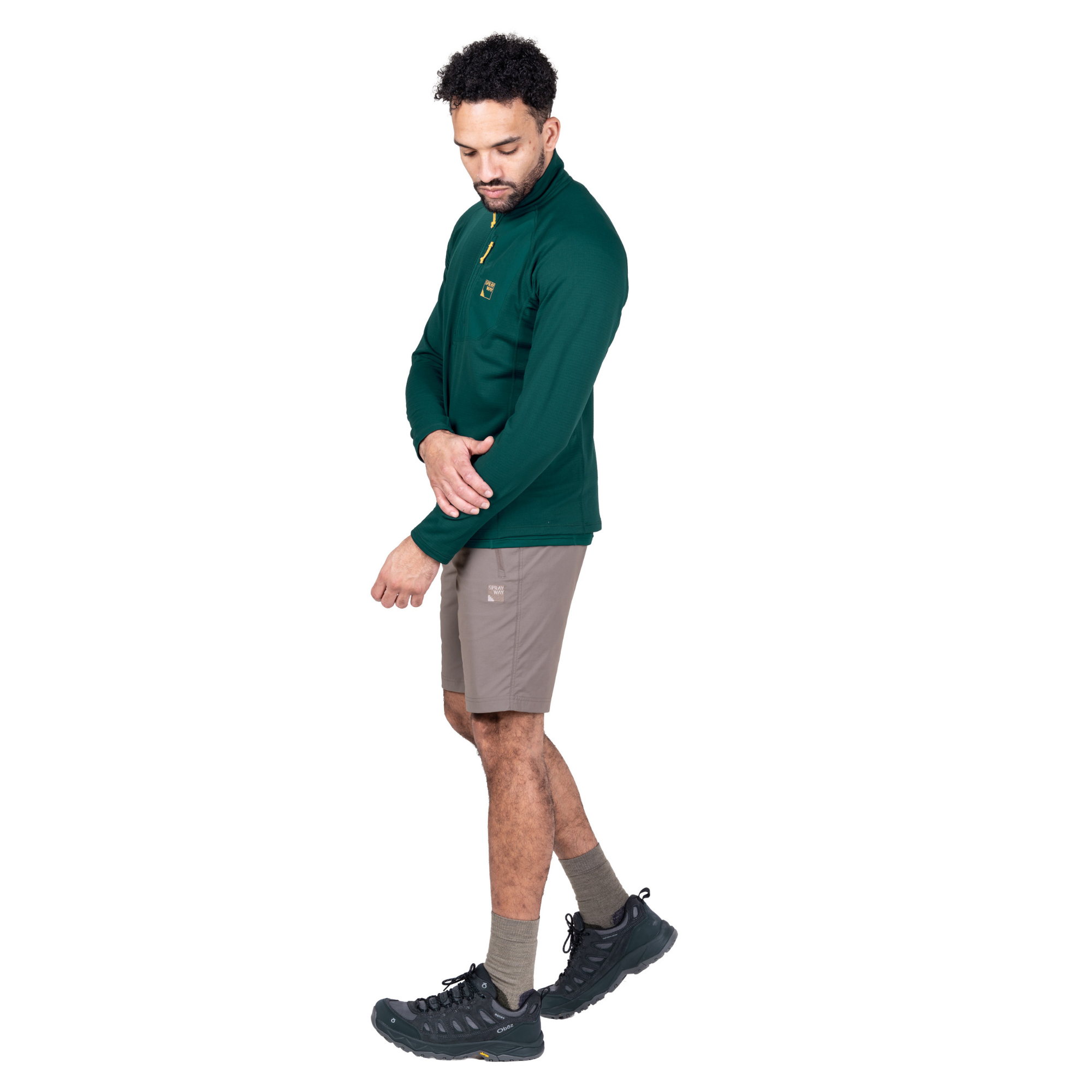 Sprayway Men's Tarn Half Zip Fleece Top (Dark Sea)