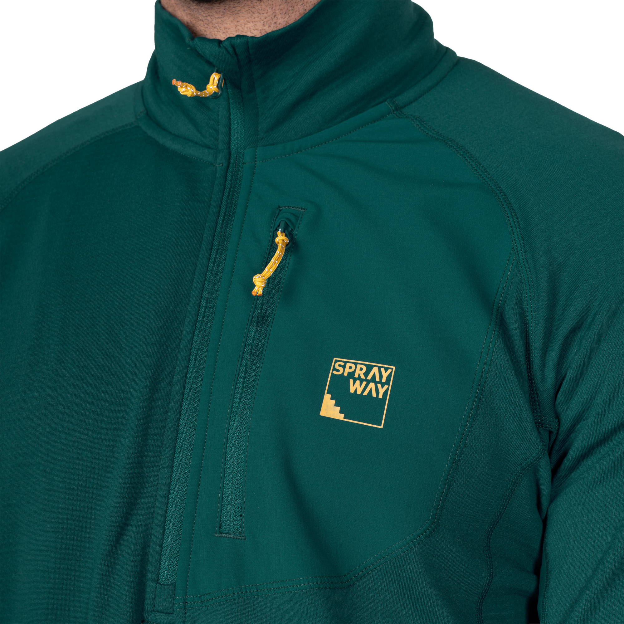 Sprayway Men's Tarn Half Zip Fleece Top (Dark Sea)