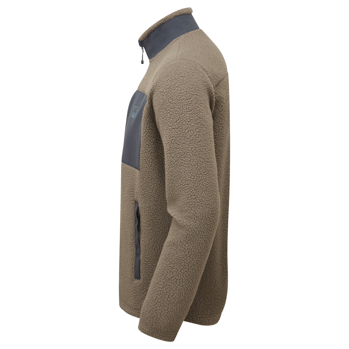 Sprayway Men's Whitle Full Zip Fleece Jacket SP-01737 Brownstone DkGraphite SP-007561