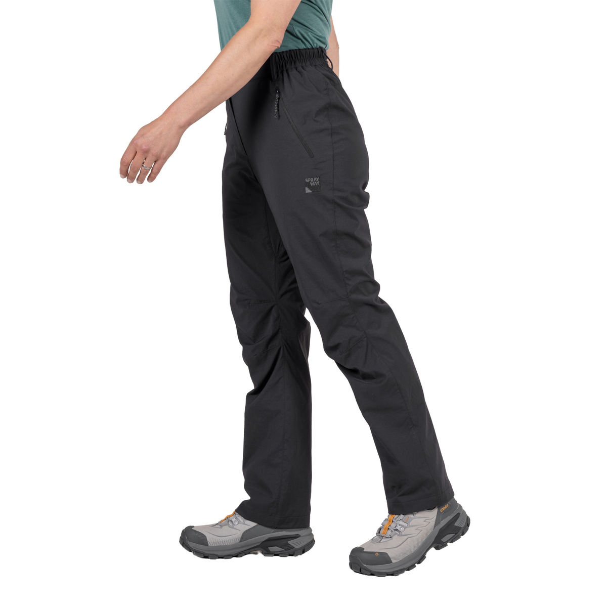 Sprayway Women's All Day Rainpant Waterproof Trousers SP-01006 Black SP-008897