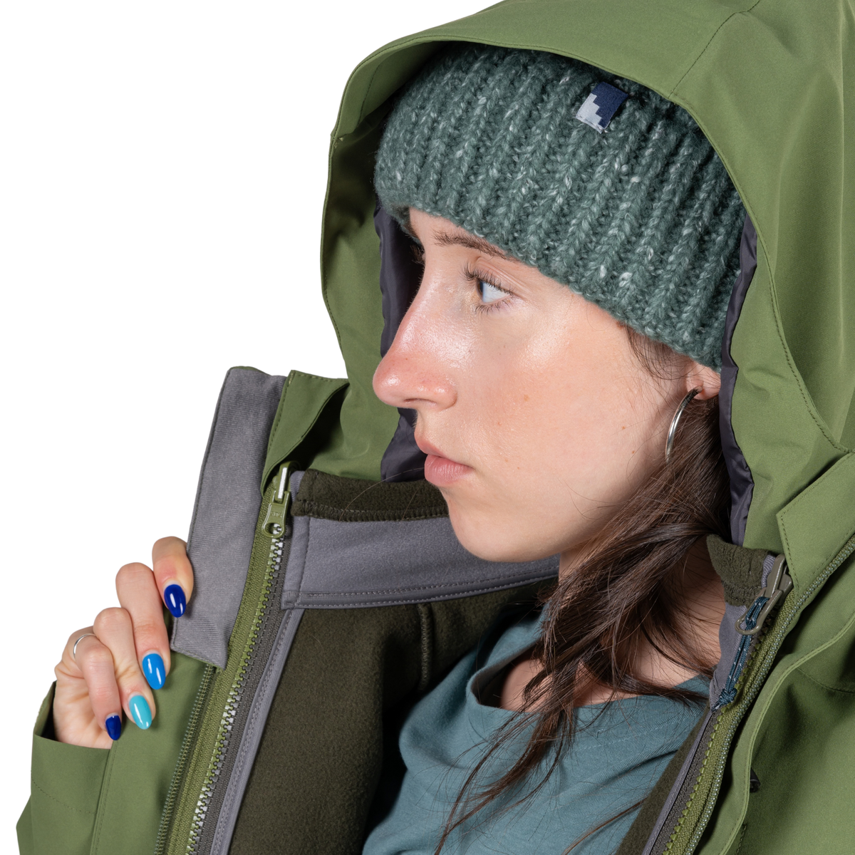 Sprayway Women's Atlanta InterActive 2L Waterproof Jacket SP-01752 Cypress SP-008868