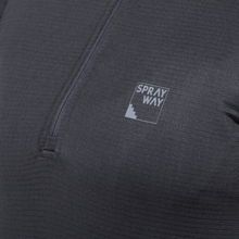 Load image into Gallery viewer, Sprayway Women's Effra Half Zip Base Layer Top (Black)