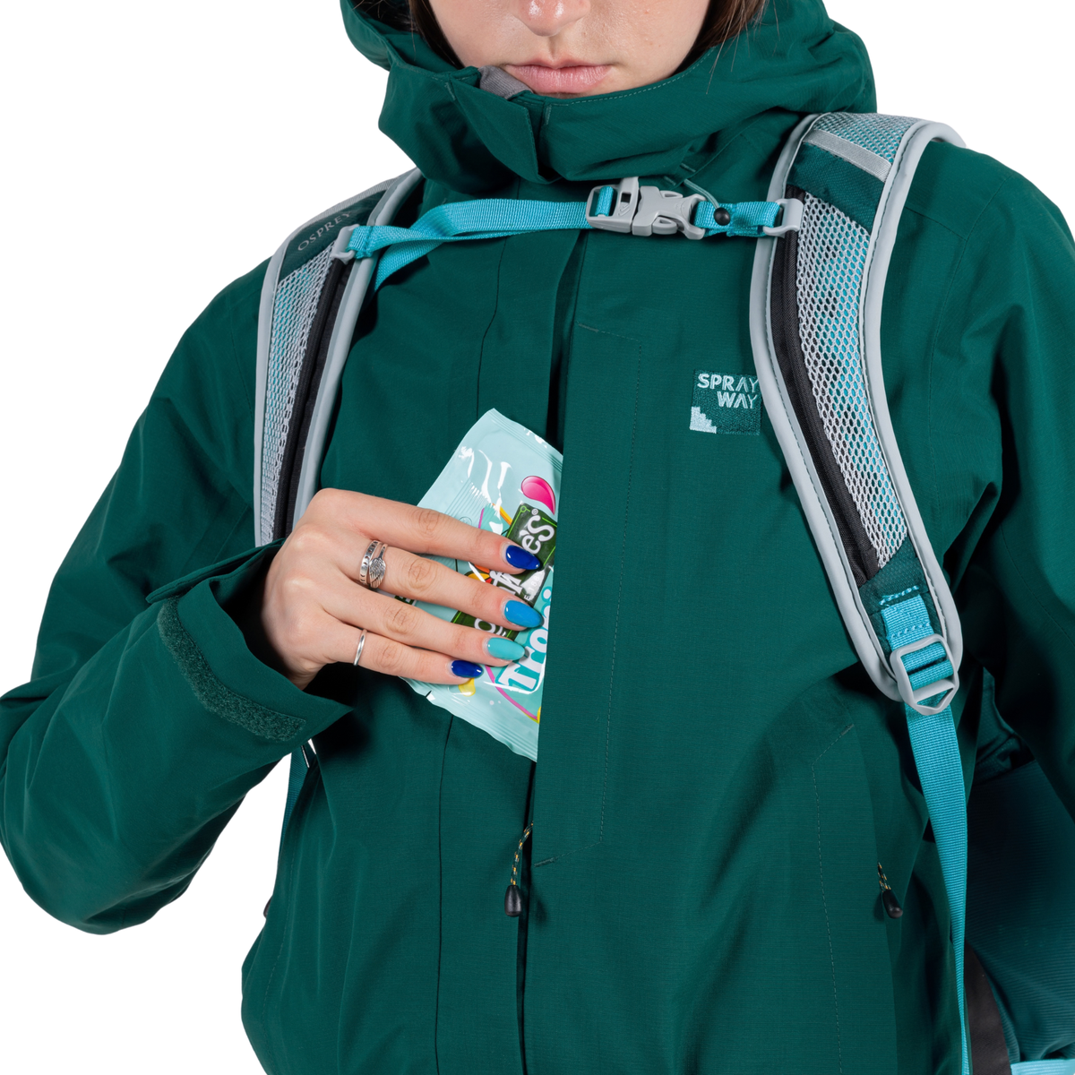 Sprayway Women's Era 2L Gore-Tex Waterproof Jacket SP-01743 Dark Sea SP-008874