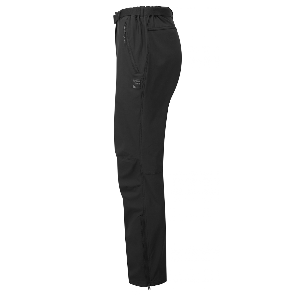 Sprayway Women's Escape Warm Softshell Trousers (Black)