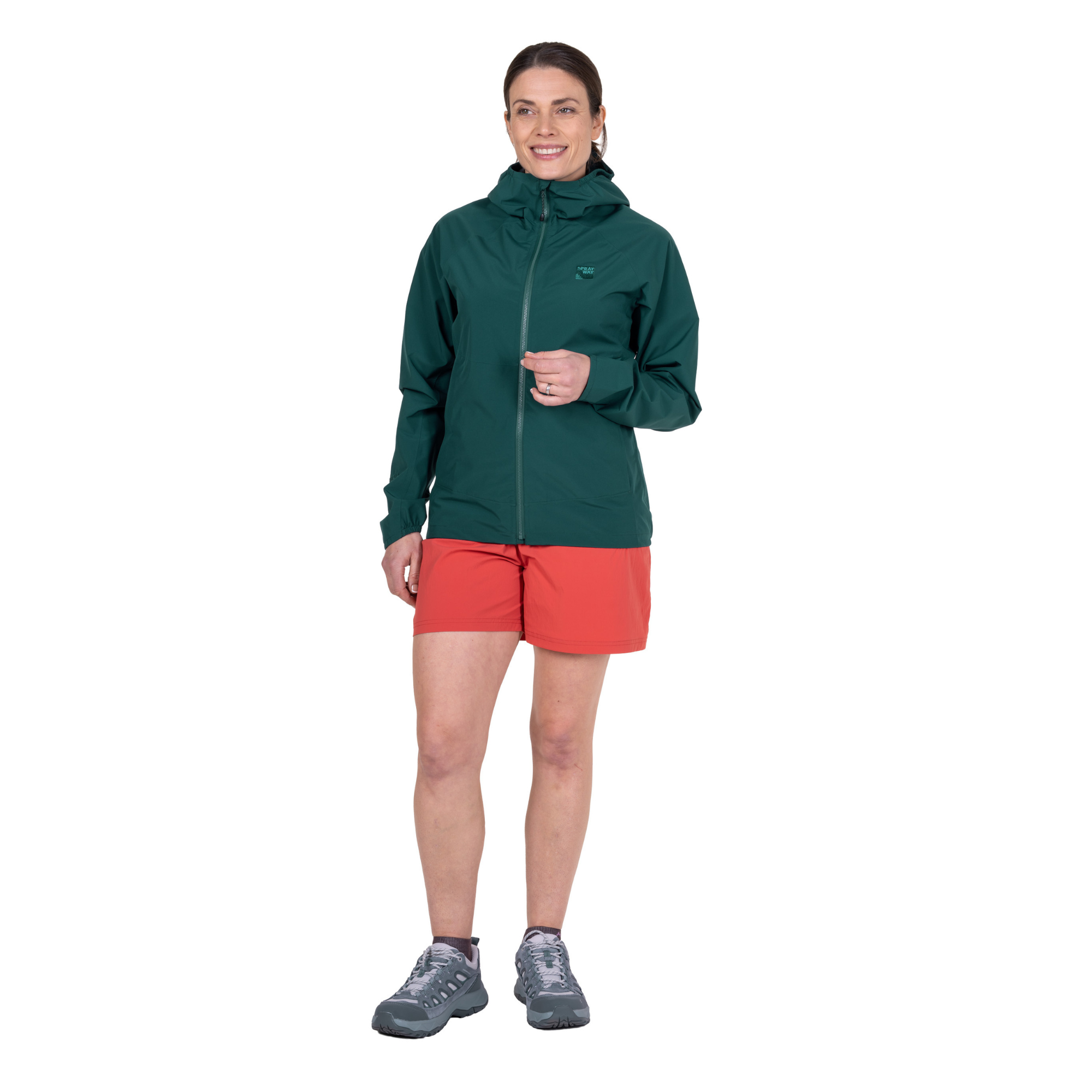Sprayway Women's Fen 2.5L Waterproof Jacket (Dark Sea)