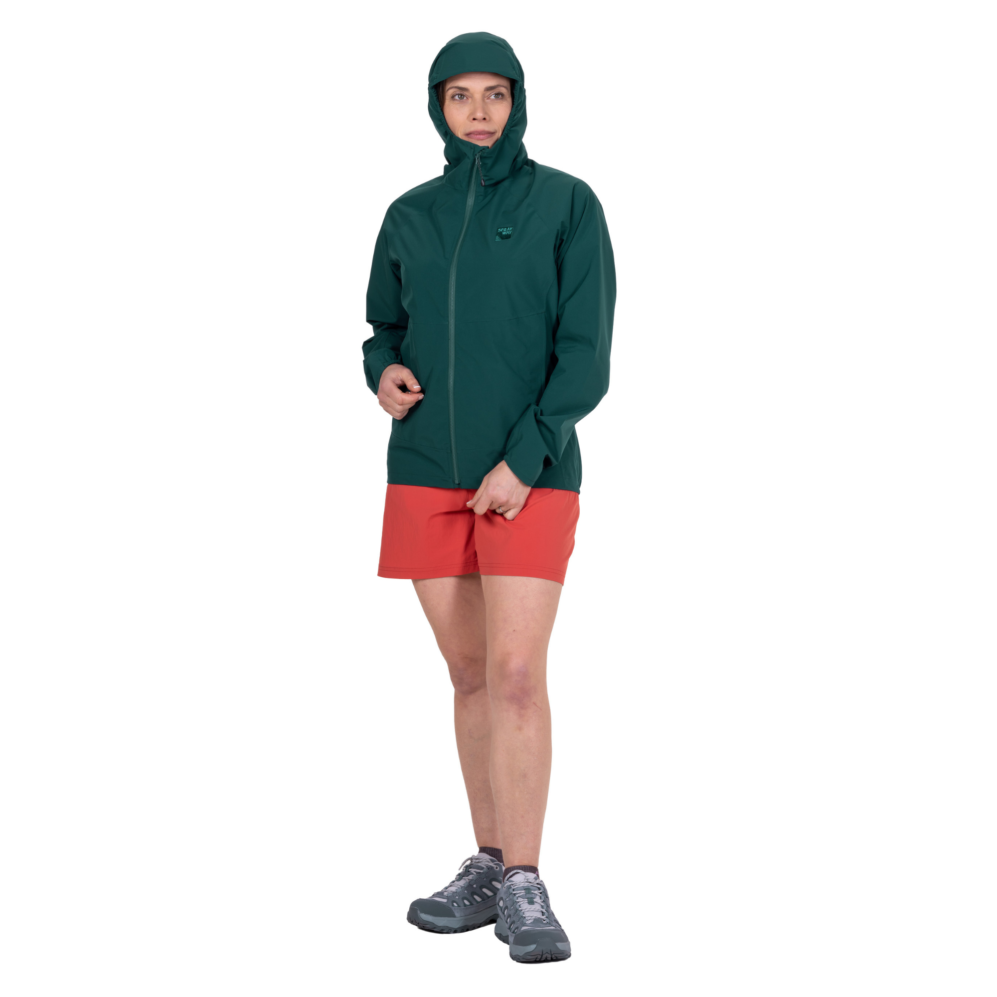 Sprayway Women's Fen 2.5L Waterproof Jacket (Dark Sea)