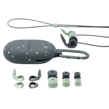 Load image into Gallery viewer, SurfEars Adult 4.0 Swim Watersports Earplugs (Black/Sage)