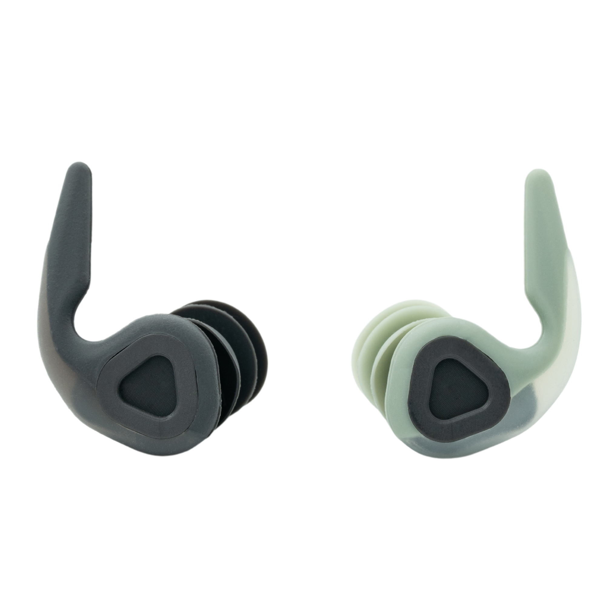 SurfEars Adult 4.0 Swim Watersports Earplugs (Black/Sage)