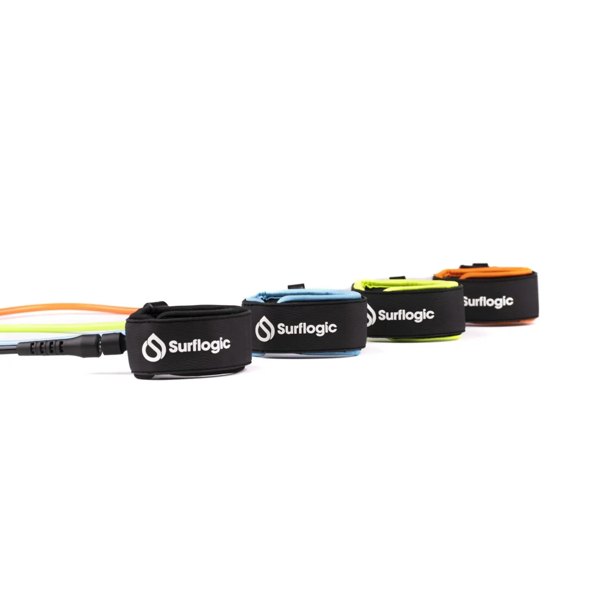 Surflogic 6ft Leash Pro Surf Ankle Leash (Lime)