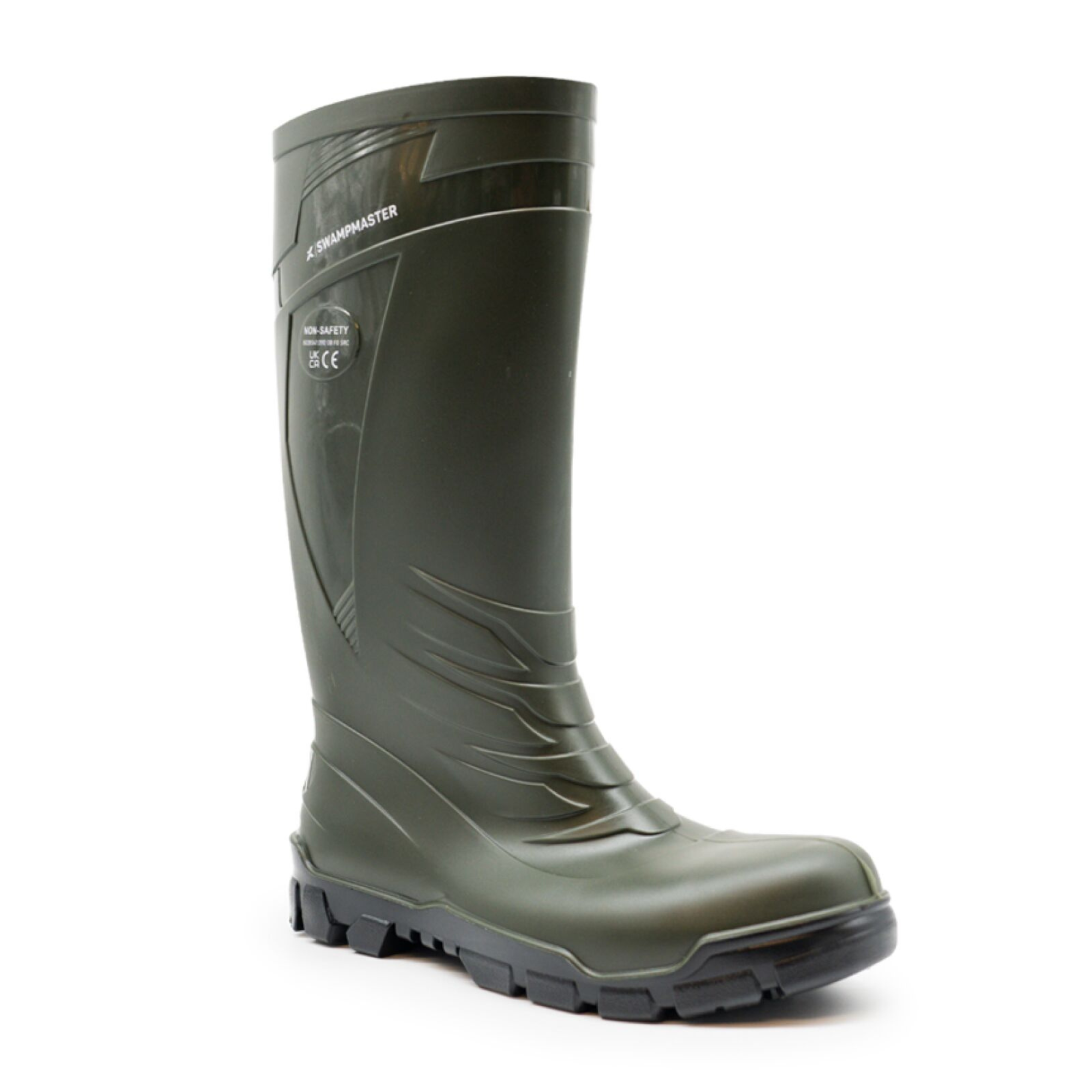 Swampmaster Unisex Vortex PVC Non-Safety Wellies (Green)
