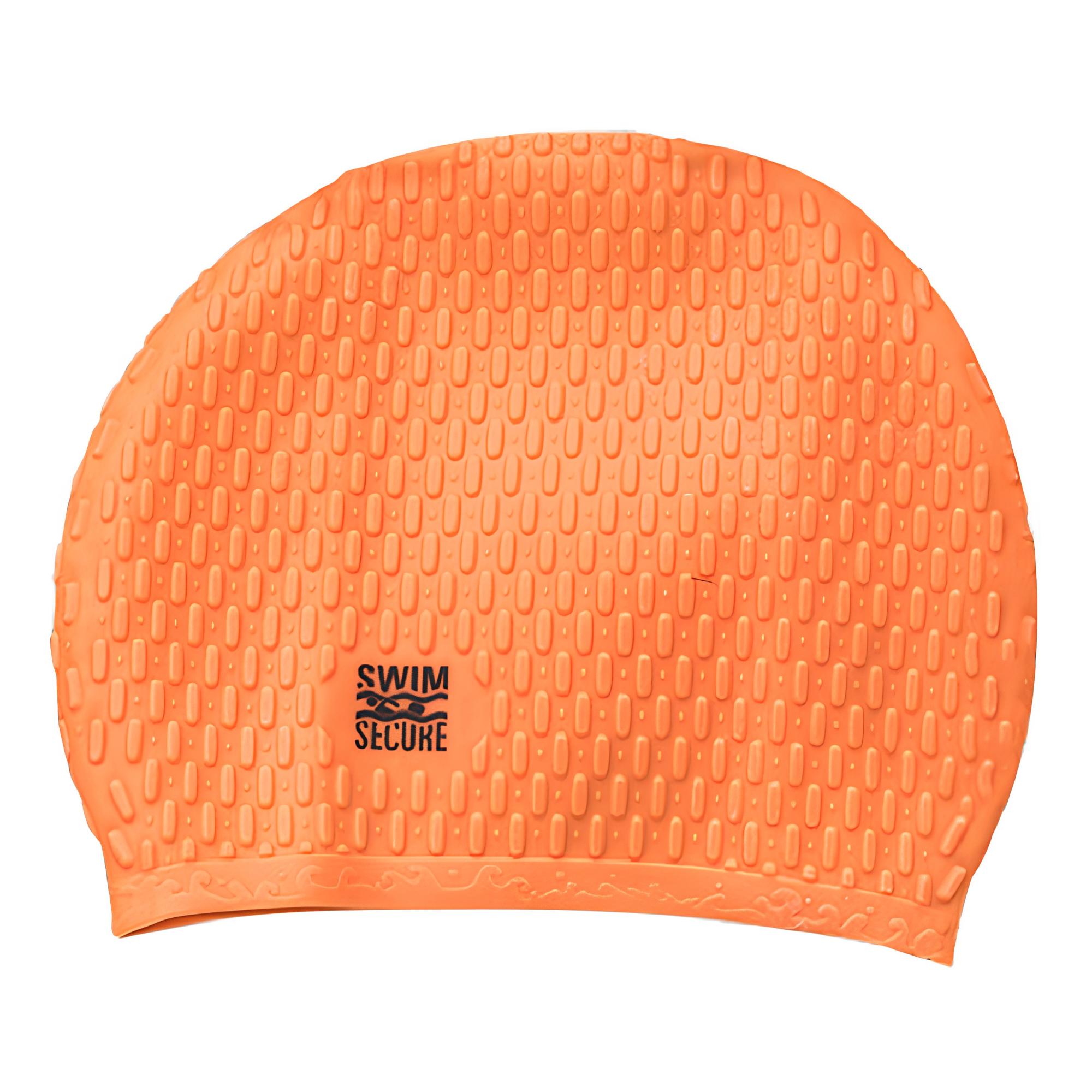Swim Secure Bubble Swim Hat (Orange)