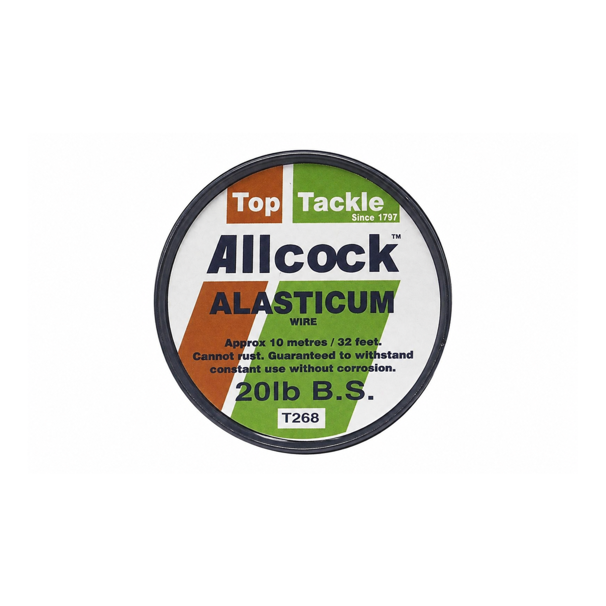 Allcock Alasticum Single Strand Wire (20lbs/10m)