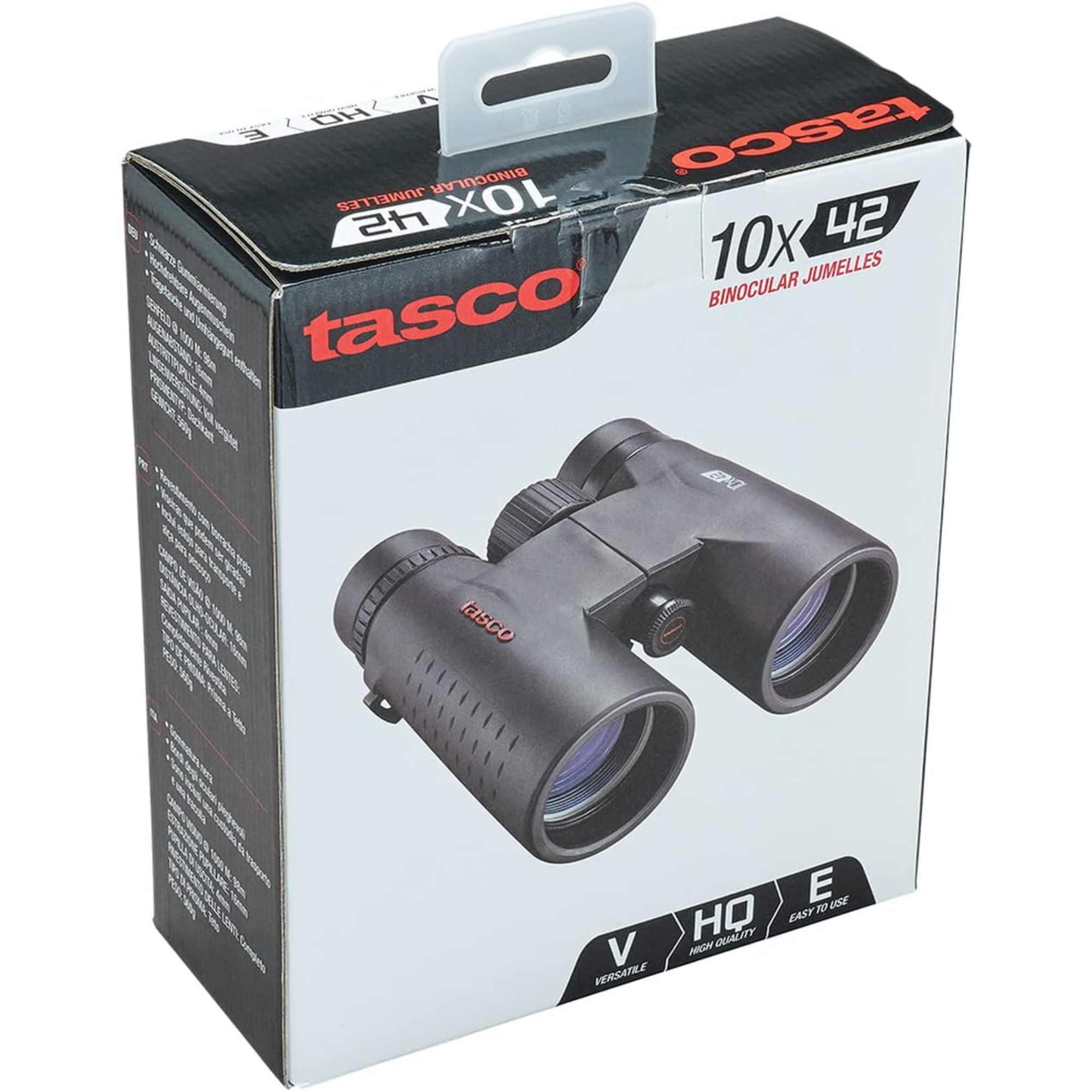 Tasco Essentials Binoculars Black 10 x 42 TAES10X42