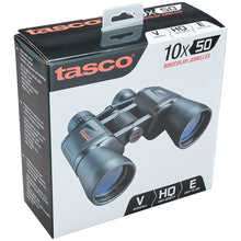 Load image into Gallery viewer, Tasco Essentials Waterproof Binoculars (Black)(10x50)