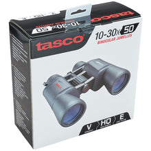 Load image into Gallery viewer, Tasco Essentials Zoom Binoculars (Black)(10-30x50)
