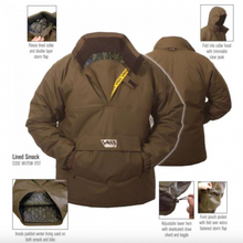 Load image into Gallery viewer, Vass Unisex Team Vass 175 Winter Lined Waterproof Smock (Khaki)