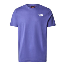 Load image into Gallery viewer, The North Face Men&#39;s Short Sleeve Red Box Tee (Cave Blue)
