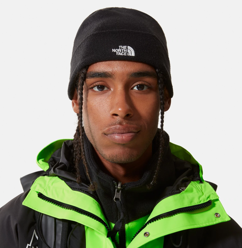 The North Face Unisex Norm Shallow Beanie Black Landers