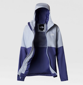 The North Face Women's Diablo Dynamic Waterproof Jacket (Dusty Periwinkle/Cave Blue)